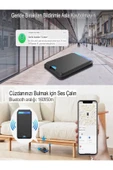 DEANB Apple Find My Uyumlu Gerçek Deri Magsafe Cüzdan – Mfi Lisanslı Akıllı Takip Özellikli Kartlık Unisex - 5