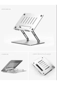 DEANB Blt032 Katlanabilir Alüminyum Karbon Alaşımlı/4-18inc Mekanizmalı Laptop&tablet&macbook Standı thumbnail 4
