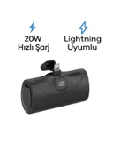 ÇELİKWORK Fp8 5000mah Lightning Iphone Uyumlu 20w Ultra Hızlı Şarj Taşınabilir Batarya Lcd Powerbank thumbnail 1