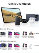 ÇELİKWORK PW109 10000mAh 22.5W Hızlı Şarj Dahili TYPE-C Kablo USB-TYPE-C Giriş Powerbank Digital Display thumbnail 2