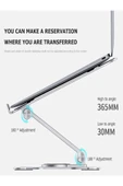 DEANB Mekanizmalı 12.9 Inç Ayarlanabilir Metal Ipad, Tablet Ve Telefon Tutucu - Dayanıklı Ve Güçlü Stand - 6