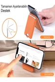 DEANB Apple Find My Uyumlu Gerçek Deri Magsafe Cüzdan – Mfi Lisanslı Akıllı Takip Özellikli Kartlık Unisex - 3