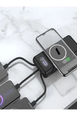 ÇELİKWORK 10000mAh PD Kablolu 22.5W Kablosuz Wireless 15W Dahili USB Micro TYPE-C iPhone Powerbank - 2