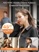 DEANB Dokunmatik Ekran GPS Airbuds 4K ANC ENC Bluetooth Kulakiçi LCD Ekranlı Wireless Kulaklık thumbnail 6