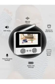 DEANB 4.3 İnç Kablosuz Monitörlü 150m Menzil 720P 2.4GHz İNTERKOM Hareket Algılayıcı IP Bebek Kamerası - 2
