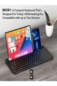 DEANB Türkçe Q, Type-c Şarjlı, Touchpad, Telefon, Tablet Standlı Bluetooth Klavye Ios/android/windows - 5