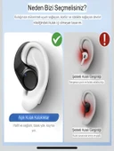 DEANB IPX4 Su geçirmez ANC - ENC Gürültü Önleyici Kablosuz Elektronik 5.4 Bluetooth Dokunmatik Kulaklık thumbnail 4