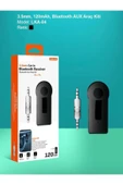 DEANB 3.5mm 120mAh Bluetooth Kablosuz AUX Araç Kiti Ses Hoparlör Universal Çevirici thumbnail 8
