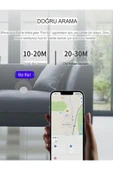 DEANB Find My Mfi Sertifika Kablosuz Akıllı Takip Cihazı Iphone Uyumlu Anahtarlık Özellikli Airtag - 2