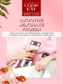 DEANB BPA İÇERMEZ TURBO Buz Kırıcı Paslanmaz 6 Çelik Bıçaklı Şarjlı 450 ml Taşınabilir Kişisel BLENDER thumbnail 4