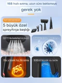 DEANB Dn622 9in1 1350w 3m Kablo Buharlı Temizleme Makinesi 550ml Su Tankı 120 Ev, Mutfak, Ofis, Araç Otel thumbnail 2