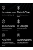 DEANB Fb7 400mah Biyomimetik Tasarımlı Stereo Bluetooth 5.3 Kablosuz Hd Kablosuz Dokunmatik Tws Kulaklık - 4