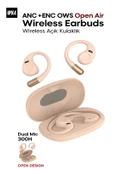 DEANB IPX4 Su geçirmez ANC - ENC Gürültü Önleyici Kablosuz Elektronik 5.4 Bluetooth Dokunmatik Kulaklık thumbnail 1