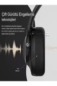 DEANB BT80 Wireless V5.0 Stereo LİTYUM 300mAh Çinko Alaşımlı Kablosuz Kulak Üstü Kulaklık - 6