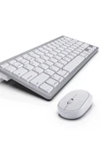 DEANB Mini IOS Android Windows Uyumlu 2.4G+BT5.2+BT3.0 Bluetooth Klavye Mouse Seti - 1