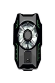 DEANB S026 Lcd Dijital Ekran Taşınabilir Hızlı Cep Telefonu Soğutma Fanı Telefonu Radyatör Oyun Soğutucu - 1
