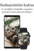 Fulltech Watch 9 Pro 44mm 2.02 Inch Ip68 Suya Dayanıklı Titanyum Kasa Ios Ve Android Uyumlu Akıllı Saat thumbnail 6