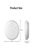 DEANB Find My Mfi Sertifika Kablosuz Akıllı Takip Cihazı Iphone Uyumlu Anahtarlık Özellikli Airtag - 8