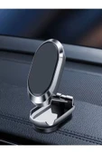 DEANB T-92 360° Dönebilen Zink Metal Çinko Alaşımlı Manyetik Tutacak Araç Içi Cep Telefonu Tutucu - 4