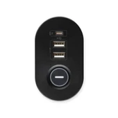 ÇELİKWORK Masa Tutacaklı Akım Korumalı 2xusb-a, 3'lü Priz, Pd 20w 1usb-c Tepe-c Çoklayıcı Tutacaklı Priz thumbnail 6