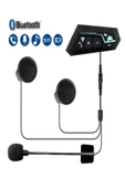 DEANB BT 5.0+EDR 820mAh Lityum Stereo HD İnterkom Sesli Asistanlı Bluetooth Kask Kulaklığ - 1