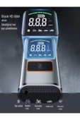 DEANB 150PSI 3600mAh Dijital Taşınabilir Araç Hava Kompresörü Led ışıklı Lastik Şişirme Pompası - 4