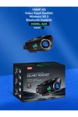DEANB Q28 1080P 30fps HD Kameralı Motosiklet Kask İnterkom – Su Geçirmez, Bluetooth Kulaklık thumbnail 8