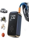 DEANB A55-56 PSI Destekli 3600mAh 50W LED Ekranlı Araba Motor Bisiklet Top Hava Kompresörü Powerbank - 2