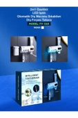 DEANB Şarjlı UV Diş Fırçalık Sterilizatör Sensörlü Duvara Monte Diş Fırçası Tutucu Banyo Düzenleyici - 7