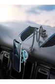 DEANB F-3 15Watt Magsafe Mıknatıslı Kablosuz Şarj Cihazı Araç içi Telefon tutucu Oto Aksesuarları - 1