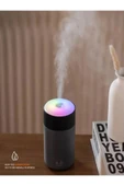DEANB 300ml Usb'li Araç Ev Ofis Uyumlu Işıklı Aroma Yayıcı Mini Hava Nemlendirici Buhar Makinesi - 2