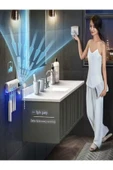 DEANB Şarjlı UV Diş Fırçalık Sterilizatör Sensörlü Duvara Monte Diş Fırçası Tutucu Banyo Düzenleyici - 3