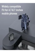 DEANB 15watt Wireless Kablosuz Dokunmatik Tutacak Elektrikli Araç Içi Şarj Cihazı Telefon Tutucu Stand - 5