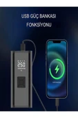 DEANB 150 PSI Şarjlı Hava Kompresörü 4500mAh | LCD Ekranlı Taşınabilir Lastik Şişirme Pompası - 2