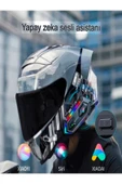 DEANB Y2-Max IPX6 2kişi 300m Su Geçirmez RGB Bluetooth 5.3 Kask Kulaklığı – İntercom & Gürültü Engelleme - 7