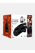 DEANB BMD-04 1.8m Uzunluk Çalınmalara Karşı Dayanıklı Motosiklet Zinciri Motor U-Lock Kilit - 3