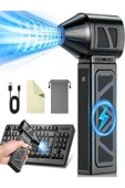 DEANB Ahv 180w 130.000 Rpm 4 Kademeli Çantalı Turbo Fan Şarjlı Mini Hava Komprasörü Üfleyici - 1