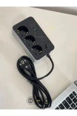 ÇELİKWORK Elektrik Sigortalı Akım Korumalı 2-usb 1-pd Type-c 3'lü Priz 2 Metre Kablo Anahtarlı Termal Korumalı - 2