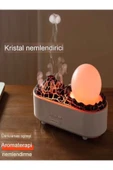 DEANB 200ml 36dp Kristal Top Volkan Temalı Hava Nemlendirici Difüzör Aromaterapi Ev Ofis Buhar Makinası - 3