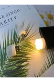 DEANB 4 Adet 6000k Usb Mini Led Gece Lambası – 5v-1a, 1w Ortam Aydınlatma Ve Uyku Işığı - 3