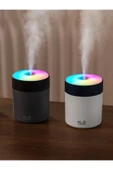 DEANB 300ml Usb'li Araç Ev Ofis Uyumlu Işıklı Aroma Yayıcı Mini Hava Nemlendirici Buhar Makinesi - 6