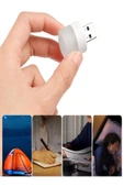 DEANB 4 Adet 6000k Usb Mini Led Gece Lambası – 5v-1a, 1w Ortam Aydınlatma Ve Uyku Işığı - 7