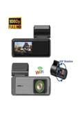 DEANB Wİ-Fİ 4K HD Ön Arka Araç İçi Kamera | 6MB | 3 Eksen G-Sensör | Döngüsel Kayıt 1.47” LCD Gece Görüşlü - 1