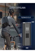 DEANB 150 PSI Şarjlı Hava Kompresörü 4500mAh | LCD Ekranlı Taşınabilir Lastik Şişirme Pompası - 6