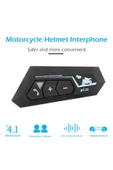 ÇELİKWORK Bt22 Hıfı 5.0 Edr Su Geçirmez Kablosuz Interkom Desteği Motosiklet Kask Kulaklığı Motorcu Kulaklığı - 5