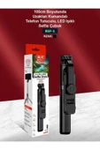 DEANB Bluetooth Kumandalı Tripod Telefon Tutuculu Selfie Çubuğu Telefon, Kamera, Lamba, Yayın Standı - 8