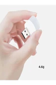 DEANB 4 Adet 6000k Usb Mini Led Gece Lambası – 5v-1a, 1w Ortam Aydınlatma Ve Uyku Işığı - 5