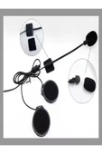 DEANB BT 5.0+EDR 820mAh Lityum Stereo HD İnterkom Sesli Asistanlı Bluetooth Kask Kulaklığ - 6