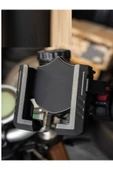 DEANB BST-22 4/6.9 İnç Aluminum Titreşim Engelleyici Ayna Bağlantılı Motosiklet Telefon Navigasyon Tutucu - 3