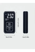 DEANB A55-56 PSI Destekli 3600mAh 50W LED Ekranlı Araba Motor Bisiklet Top Hava Kompresörü Powerbank - 8
